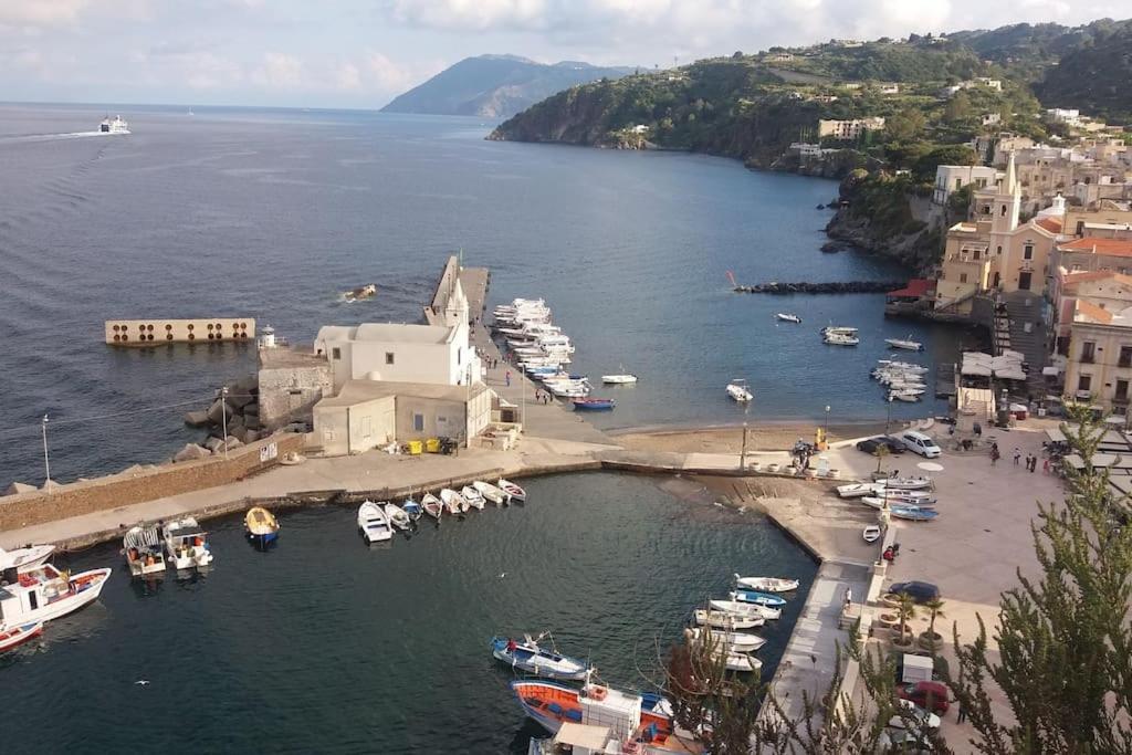 Casa Catalogna , Vicino Al Centro Storico. Villa Lipari  Eksteriør bilde